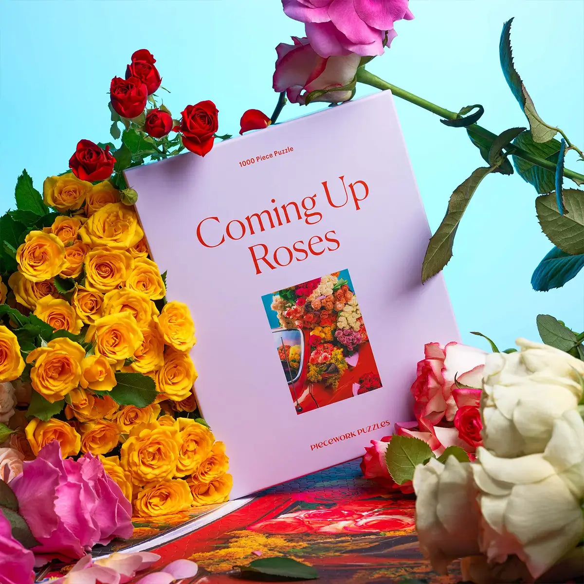 Coming Up Roses Puzzle by Piecework Puzzles - Flower Puzzle