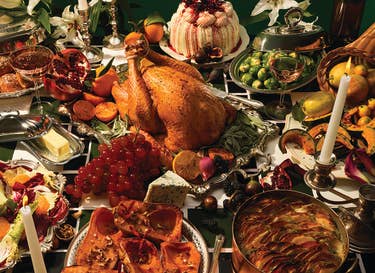 Feastivities 1000 Piece Thanksgiving + Christmas Puzzle by Piecework