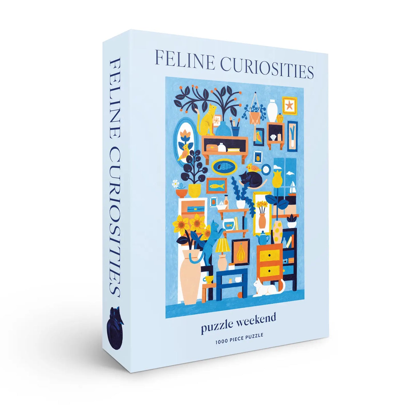 Feline Curiosities Puzzle by Ambre Verschaeve for Puzzle Weekend