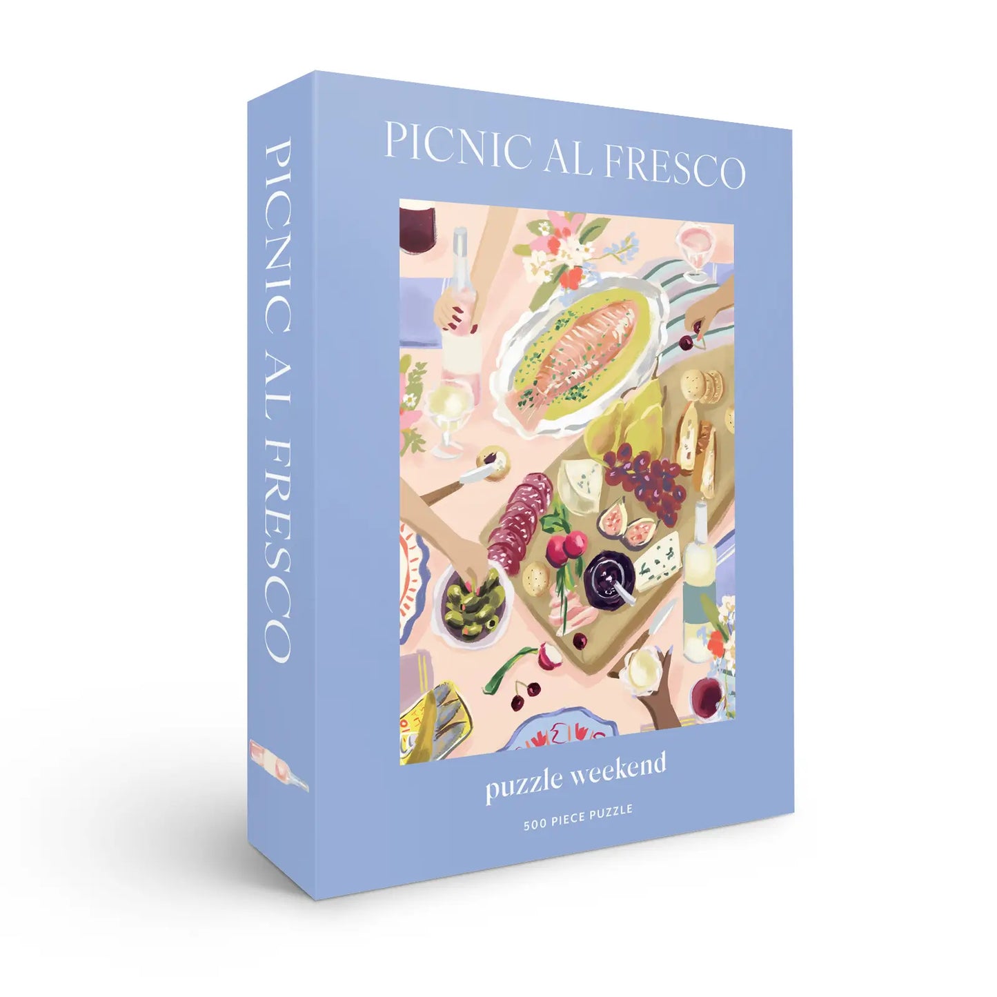 Nysha Lilly Picnic Al Fresco 500 Piece Puzzle by Puzzle Weekend