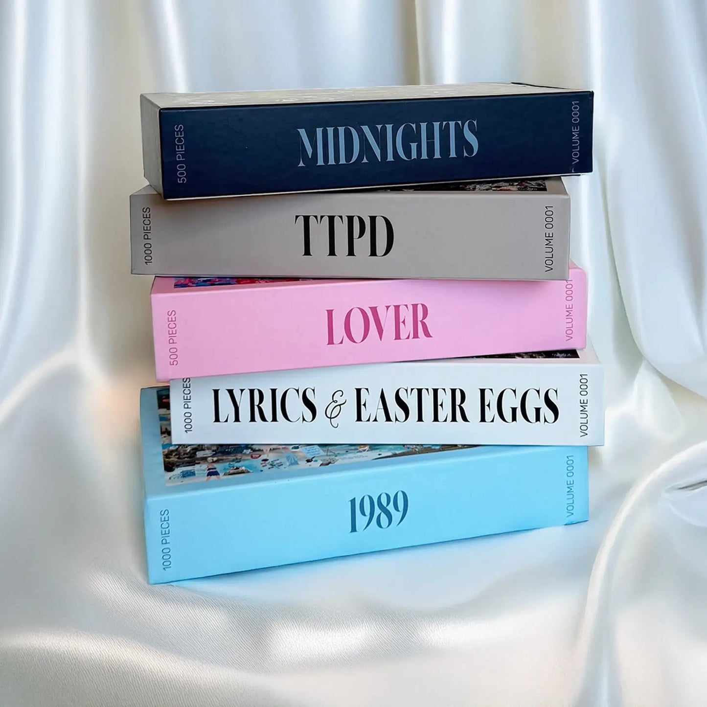 Stack of Taylor Swift Puzzles