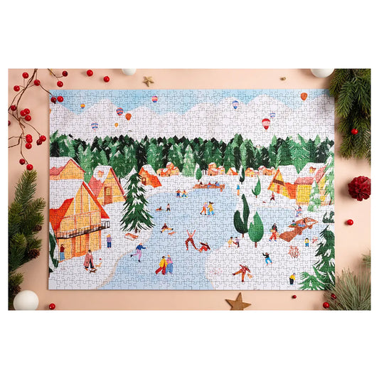 winter reverie puzzle by heol publishing