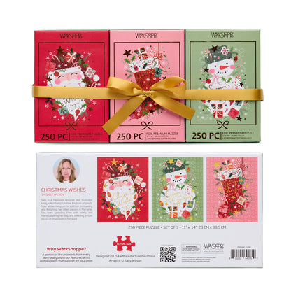 Christmas Wishes Mini Puzzle Set
