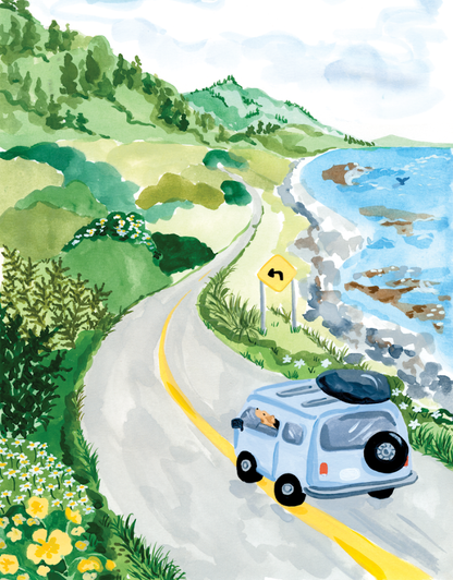 road trip by sabina fenn puzzle - jiggy puzzles