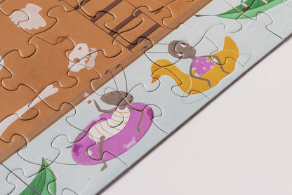 Beneath the Branches 200 Piece Kids Puzzle by Once Upon a Puzzle