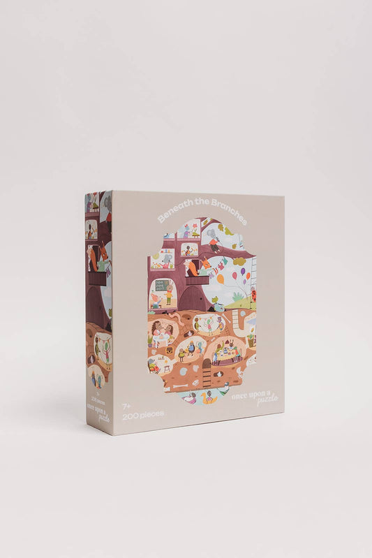Beneath the Branches 200 Piece Kids Puzzle by Once Upon a Puzzle