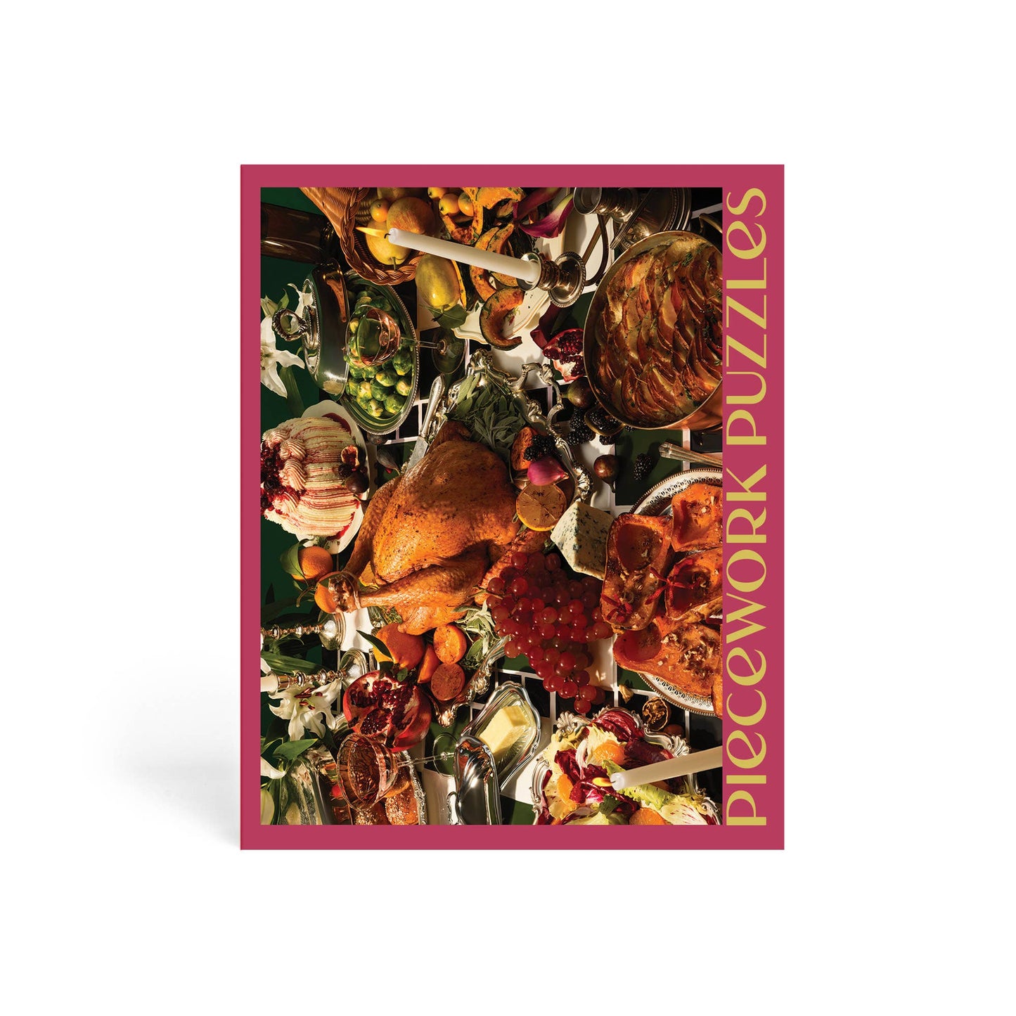 Feastivities 1000 Piece Thanksgiving + Christmas Puzzle by Piecework