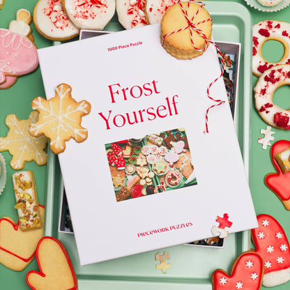 Piecework Puzzles Frost Yourself 1000 Piece Christmas Puzzle