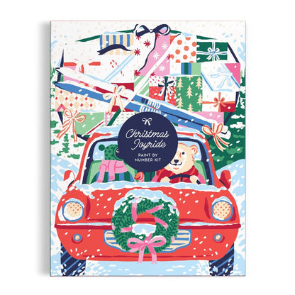Christmas Joyride 9 x 12" Paint by Number Kit