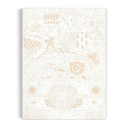 Christmas Joyride 9 x 12" Paint by Number Kit