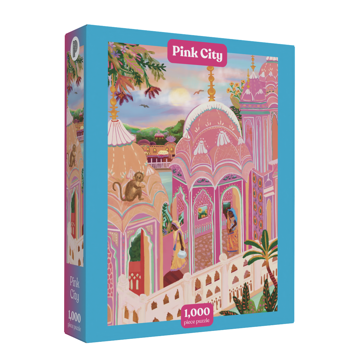 Pink City Puzzle - Jaipur Puzzle by Puzzledly