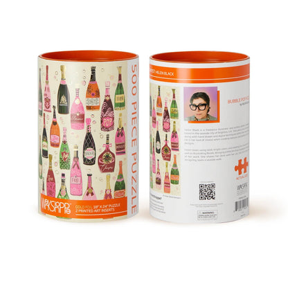 Bubble Pop Fizz 500 Piece Holiday Puzzle by WerkShoppe • Puzzle Weekend