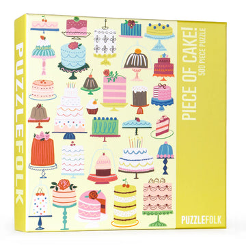 Piece of Cake Puzzle by Puzzlefolk