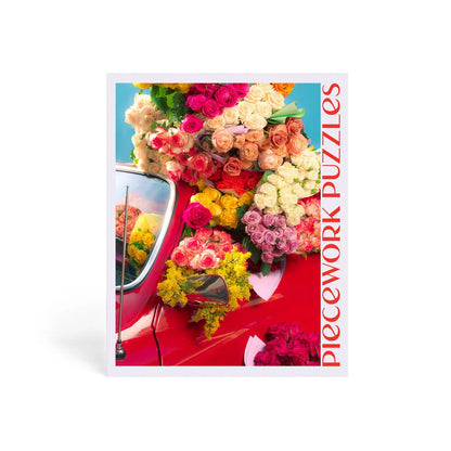 Coming Up Roses Puzzle by Piecework Puzzles - Flower Puzzle