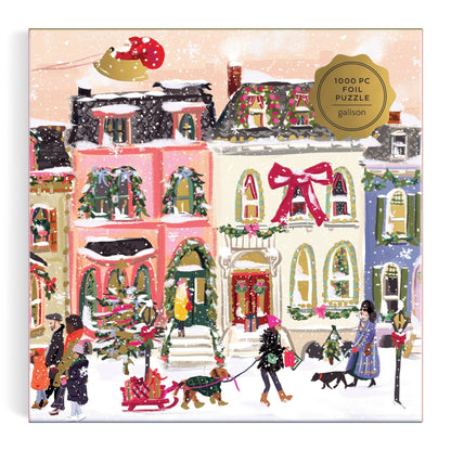 Snowfall on Main Street