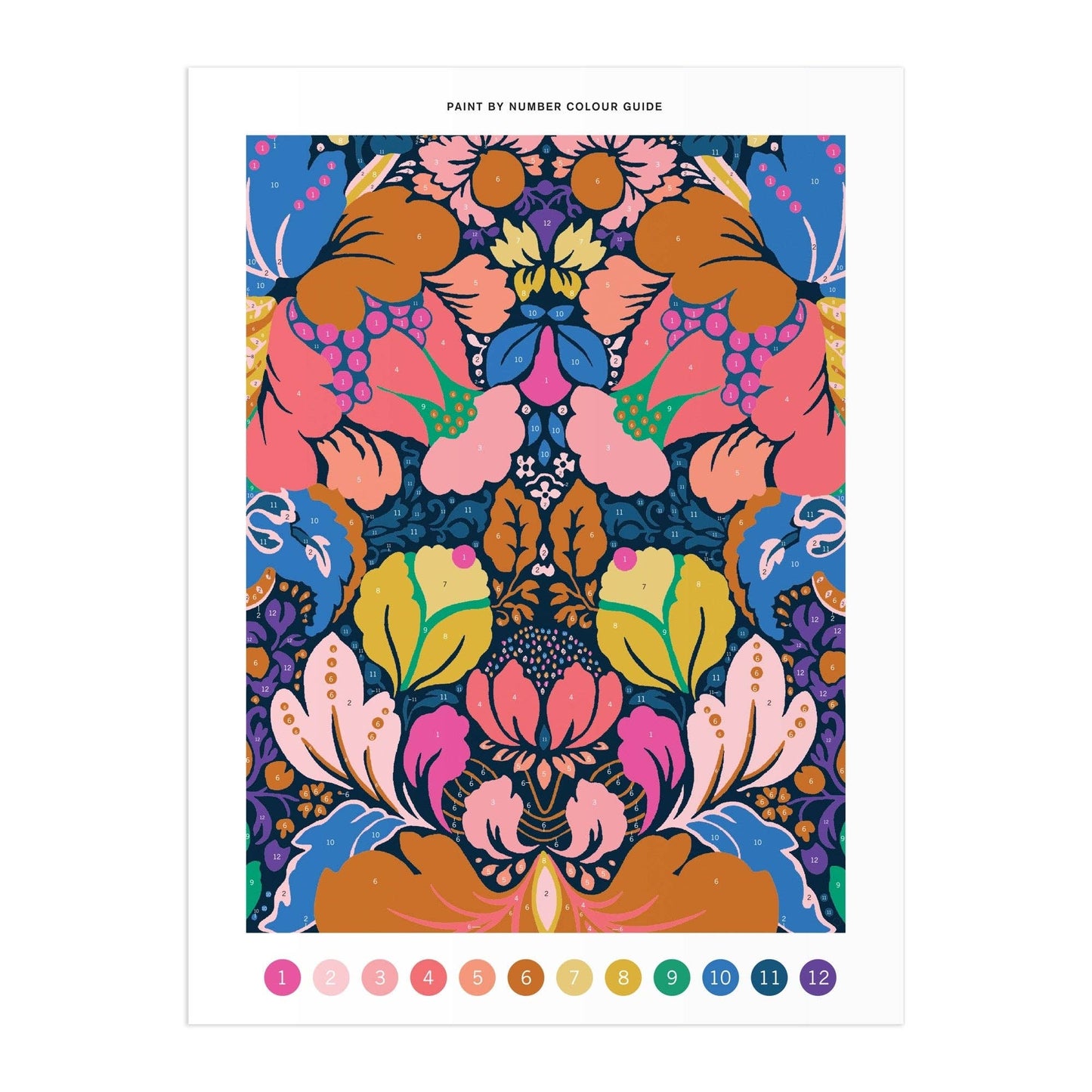 Liberty Paint by Number Kit Glastonbury