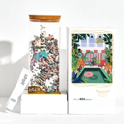 Rafaela Mascaro Enjoying the Pool Jiggy Puzzle