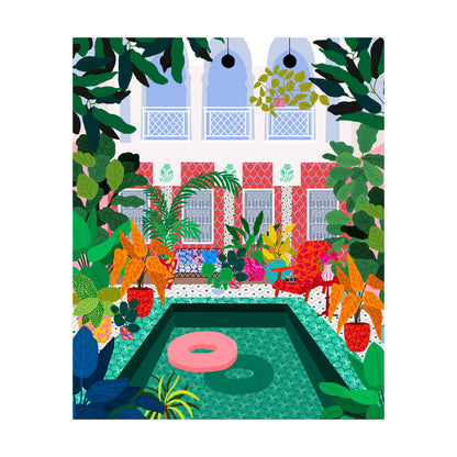 Rafaela Mascaro Enjoying the Pool Jiggy Puzzle