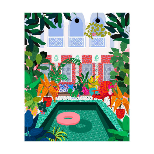 Rafaela Mascaro Enjoying the Pool Jiggy Puzzle