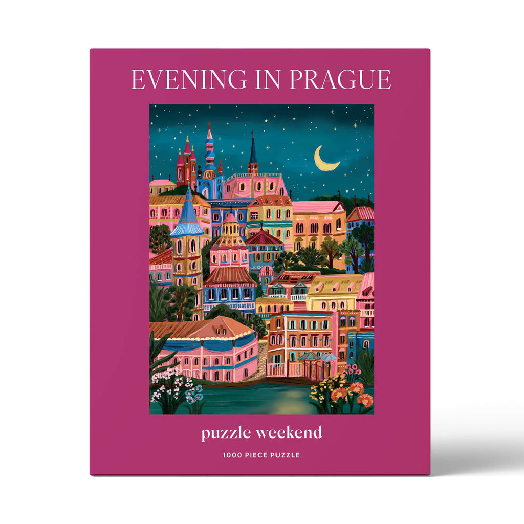 millie putland prague puzzle by puzzle weekend - gift for travel lover