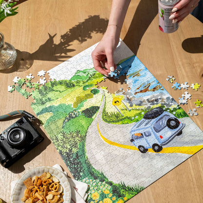 road trip by sabina fenn puzzle - jiggy puzzles