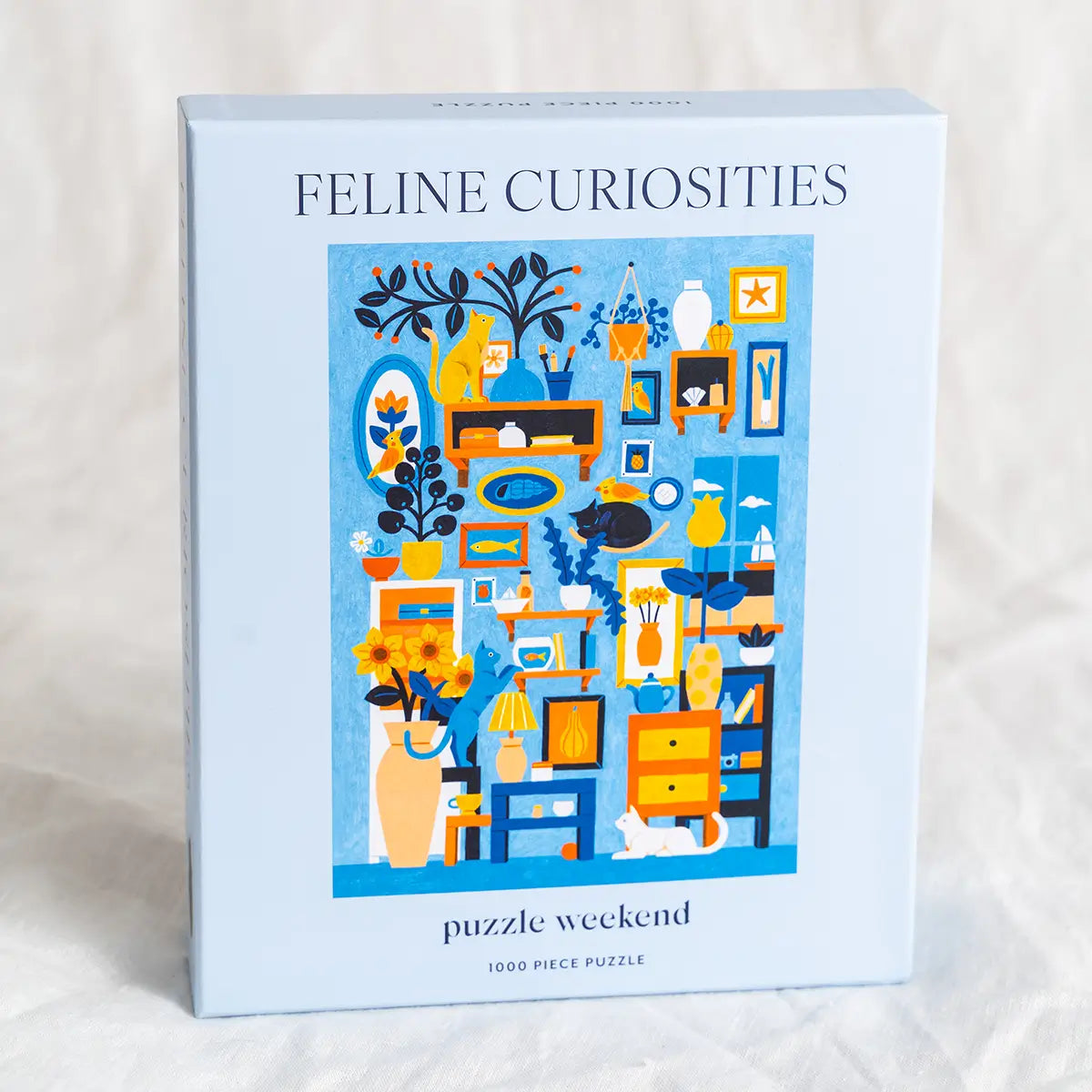 Feline Curiosities Cat Puzzle by Ambre Verschaeve for Puzzle Weekend