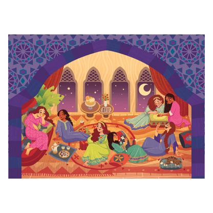 Girls Night  Puzzle by Laila Luxury Puzzles