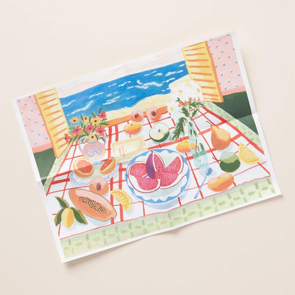 Picnic a la Plage, Anthropologie Jiggy Puzzle