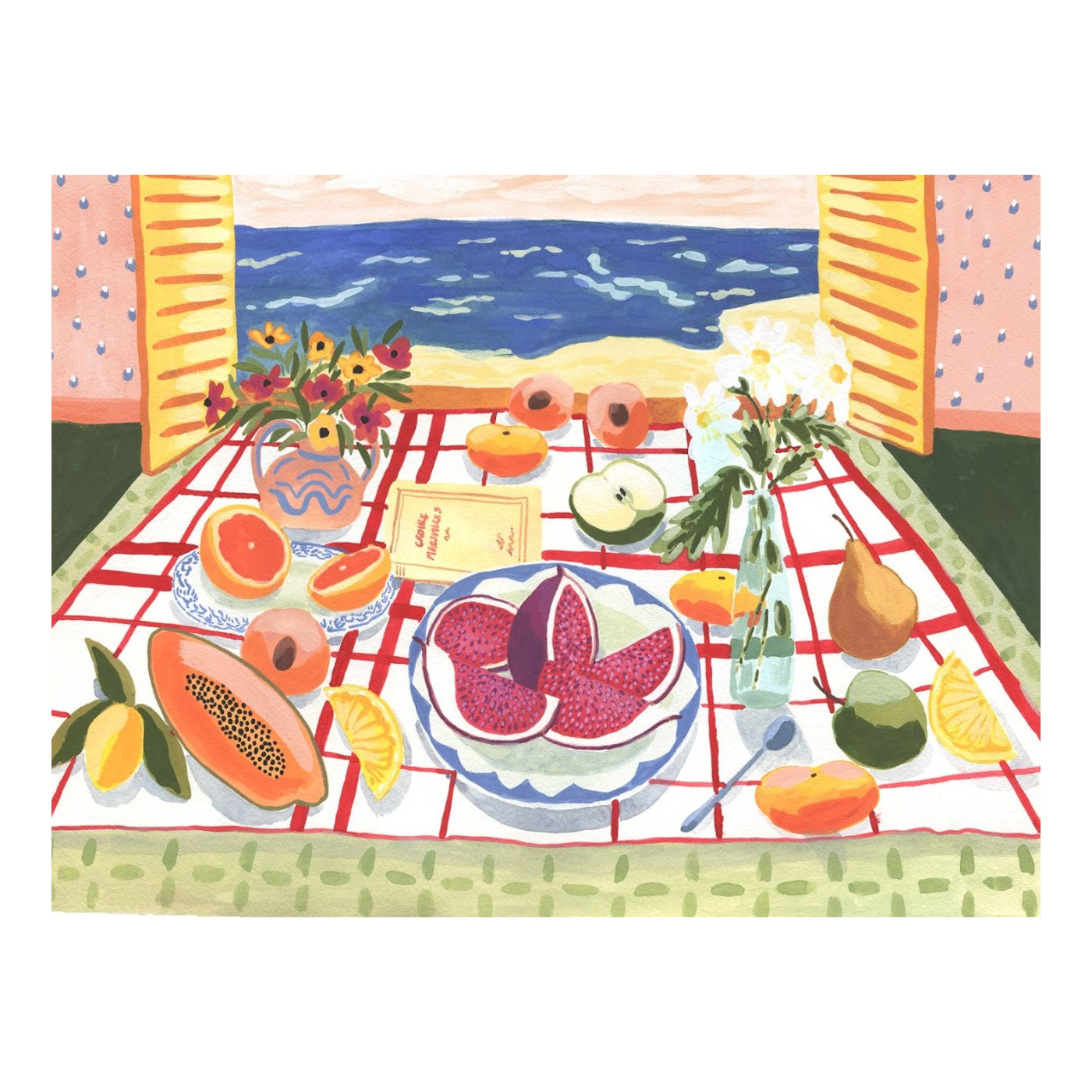Picnic a la Plage, Anthropologie Jiggy Puzzle