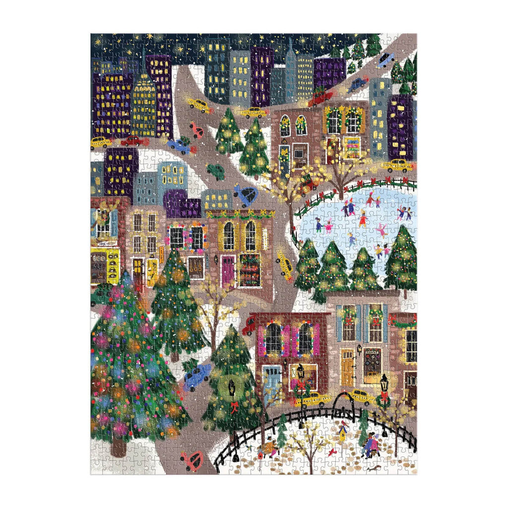 joy laforme sparkling city foil puzzle