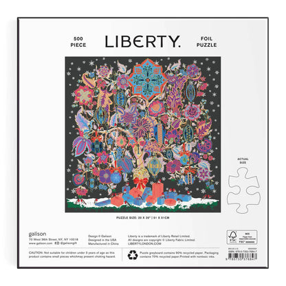 Liberty Christmas Tree of Life Foil Puzzle