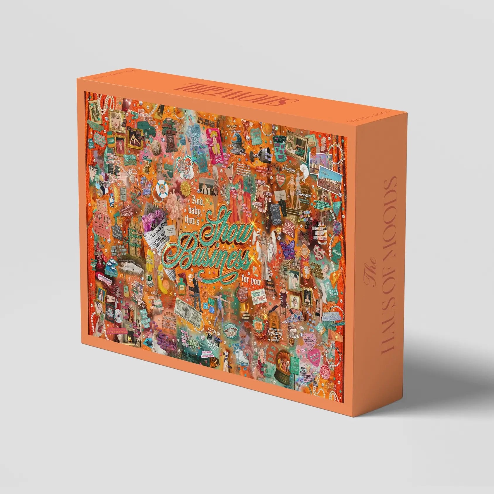 Taylor Swift Jigsaw Puzzle Inspired by The Life of A Showgirl
