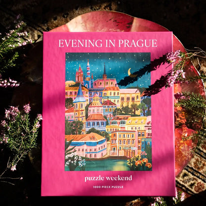 evening in prague puzzle by millie putland