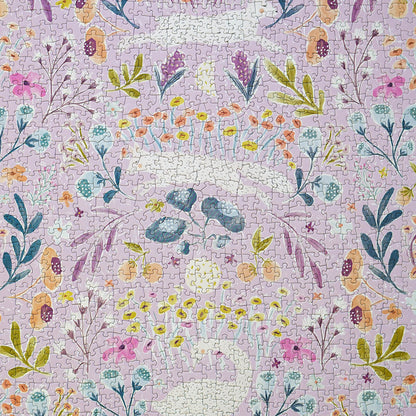 Puzzle Weekend Moonlit Meadow Puzzle by Jill Labieniec