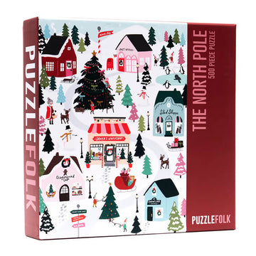 puzzlefolk north pole christmas puzzle