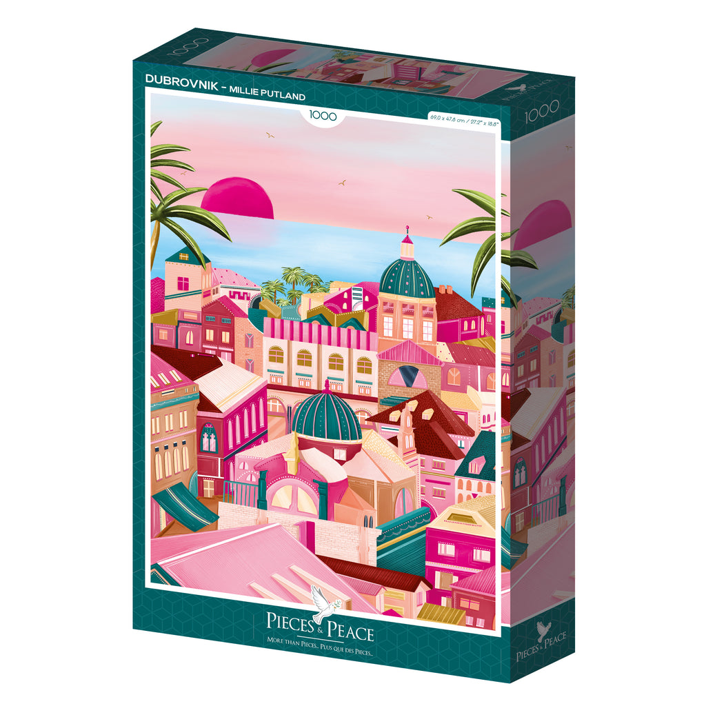 Dubrovnik puzzle by Millie Putland