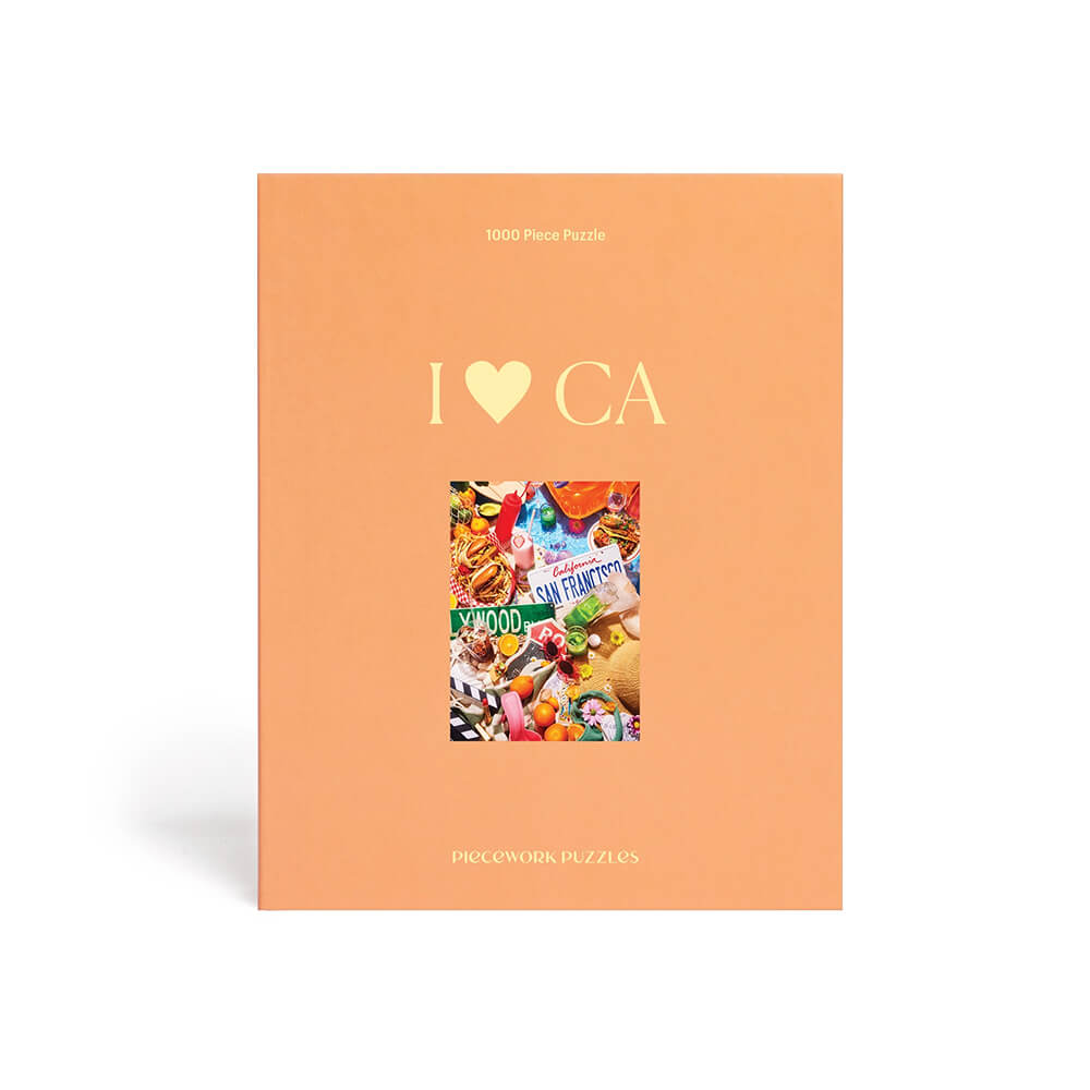 I Heart CA Piecework Puzzle