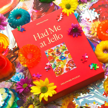 piecework puzzles - "had me at jello" puzzle