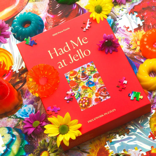 piecework puzzles - "had me at jello" puzzle