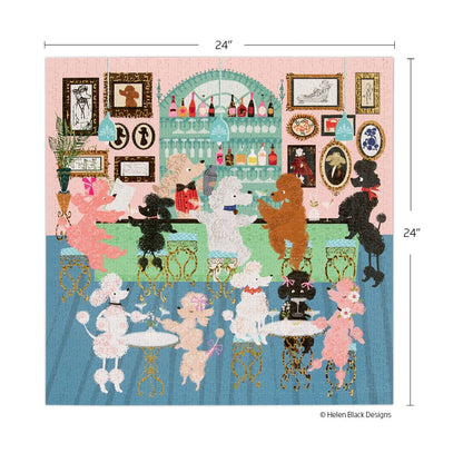 Poodle Martini Lounge Werkshoppe Puzzle