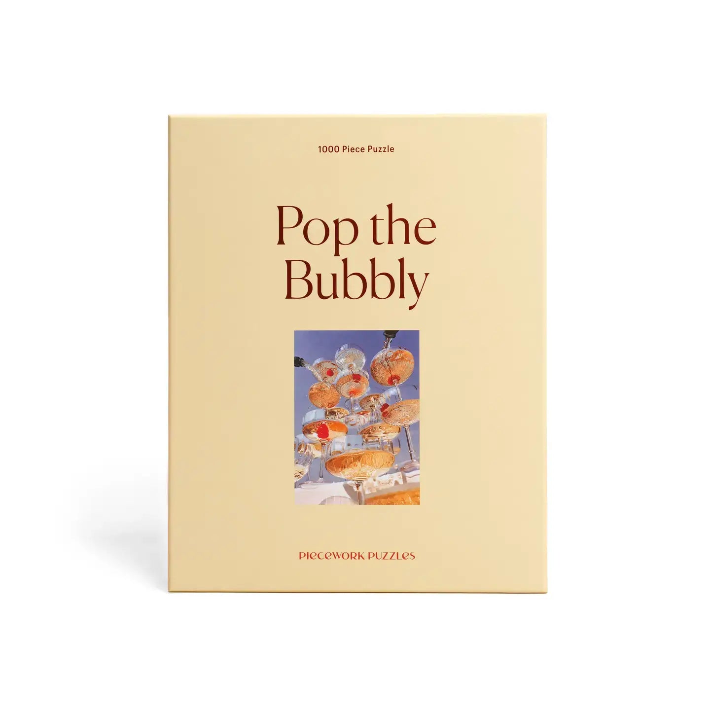 Pop the Bubbly champagne puzzle by Piecework Puzzles
