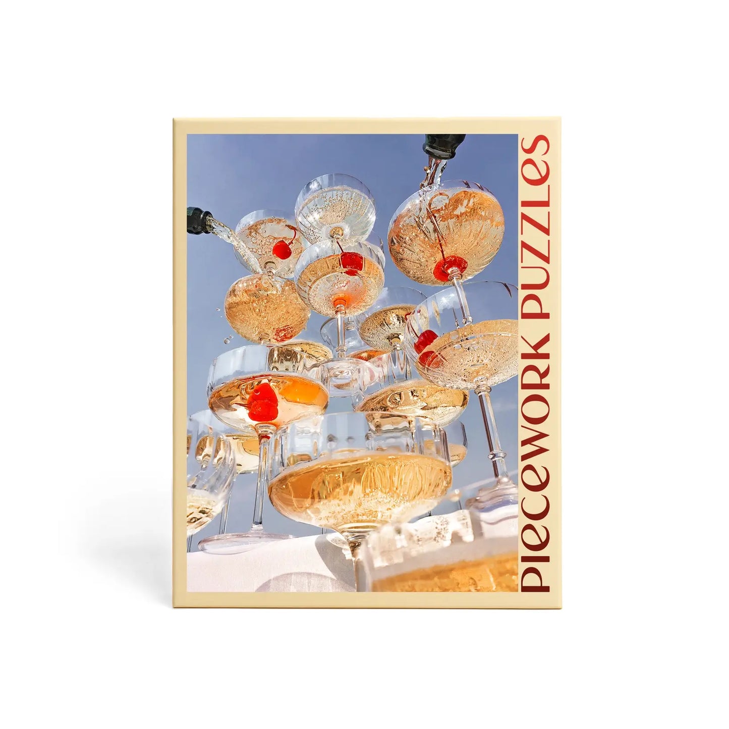 Pop the Bubbly champagne puzzle by Piecework Puzzles
