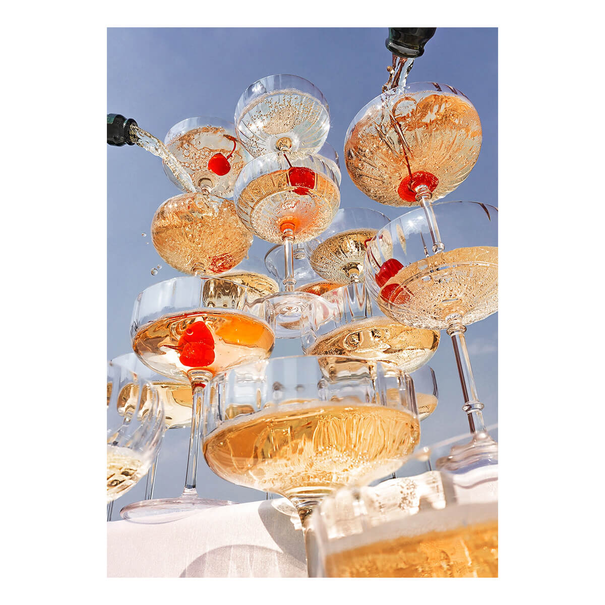 Pop the Bubbly champagne puzzle by Piecework Puzzles