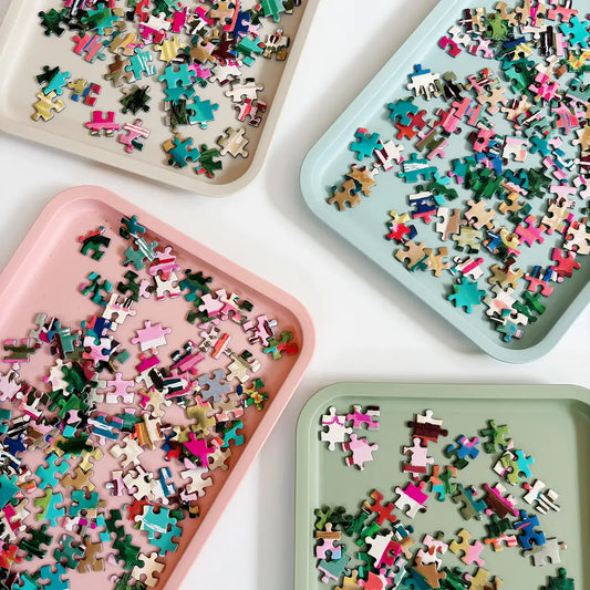 puzzle tray set of 5