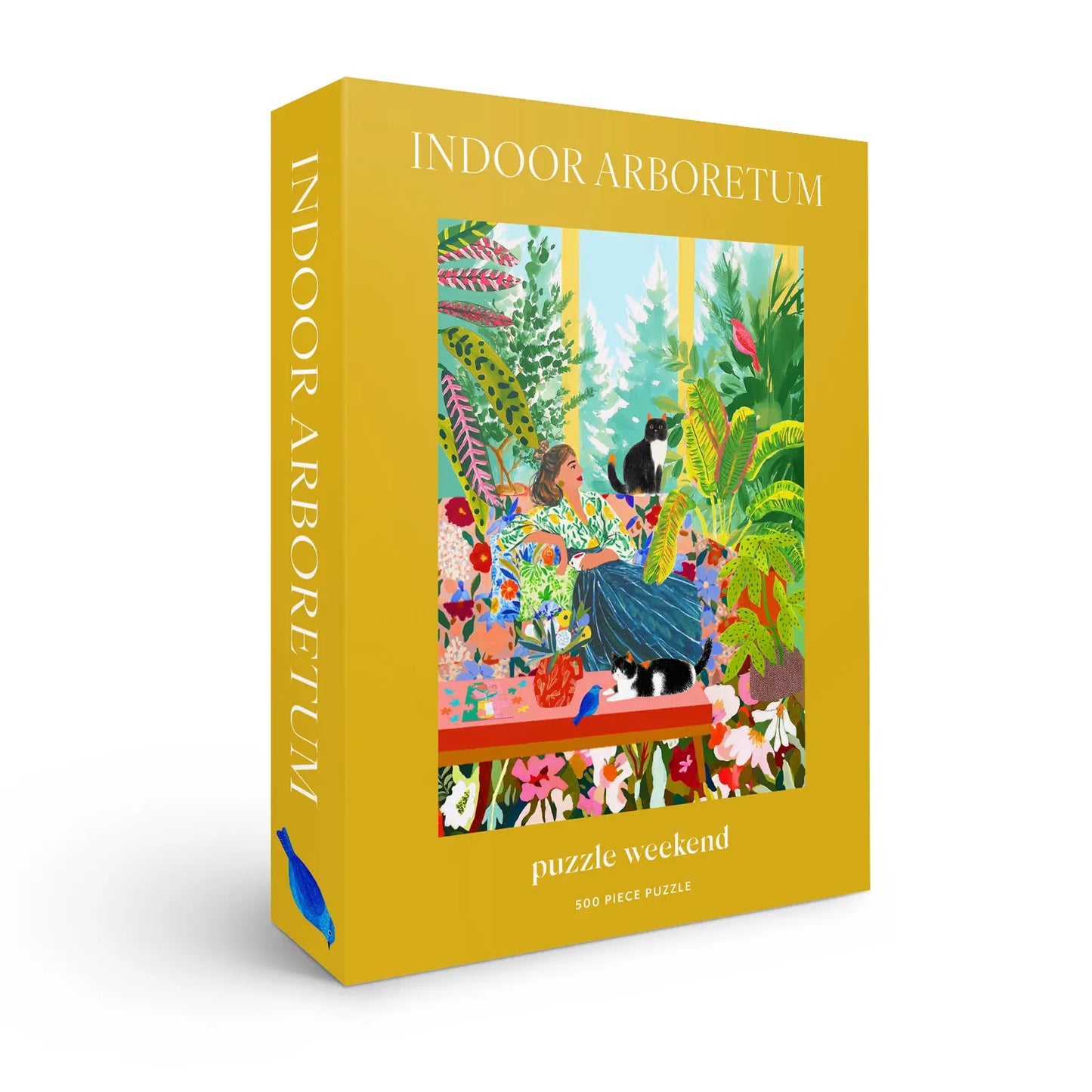 Indoor Arboretum 500 Piece Puzzle by Rafaela Mascaro of Studio Grand-Père