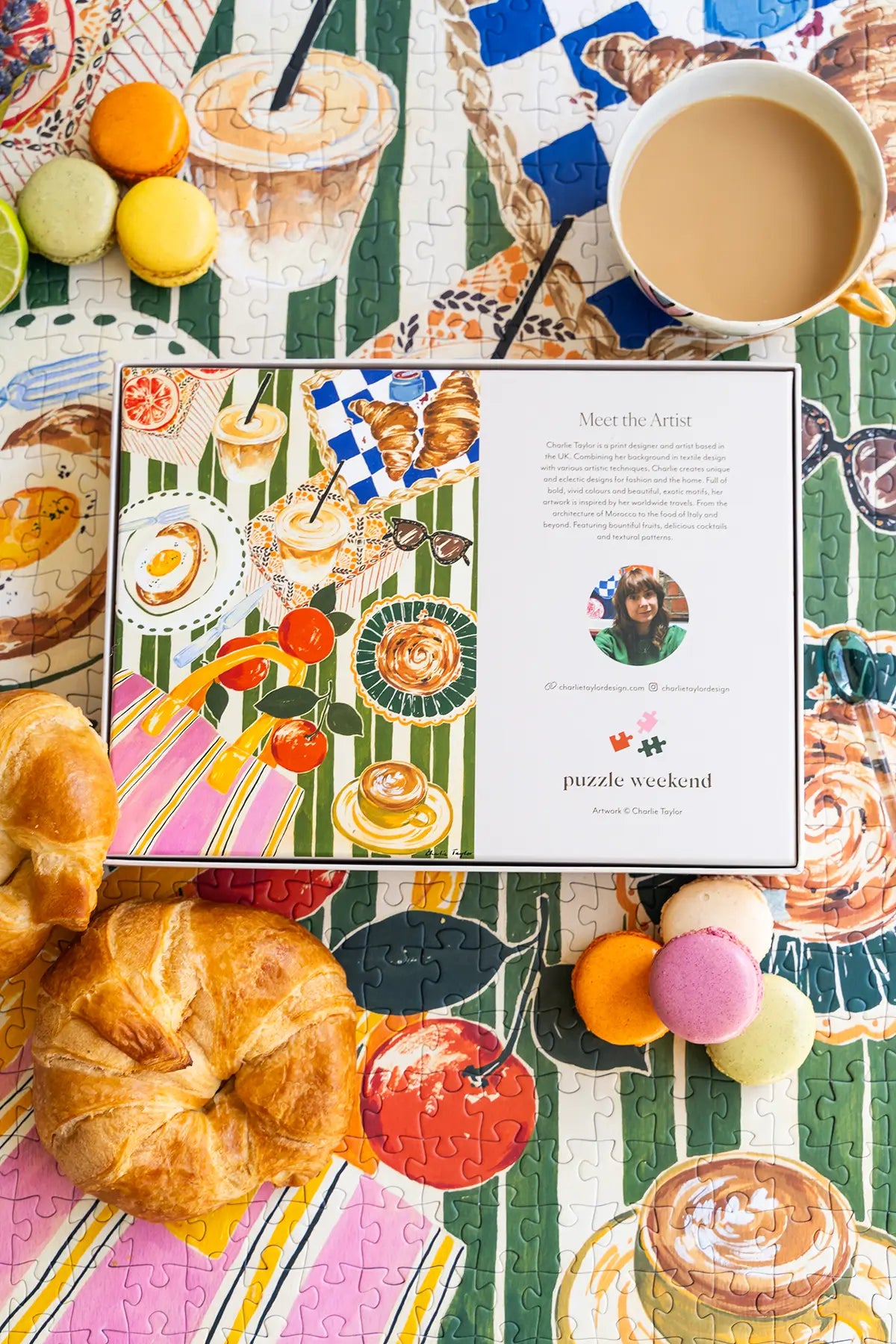 morning goss by charlie taylor design jigsaw puzzle