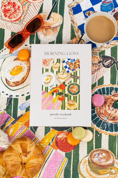 coffee & brunch puzzle by puzzle weekend