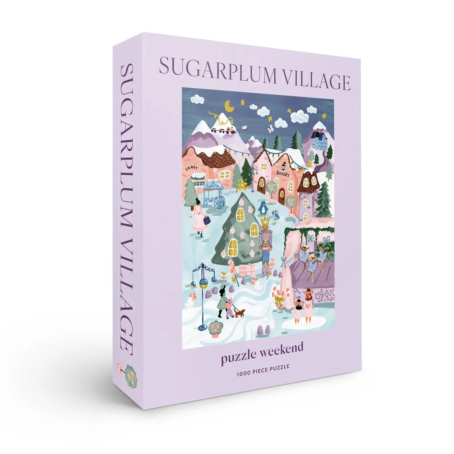 sugarplum village christmas puzzle by sabina fenn - nutcracker puzzle
