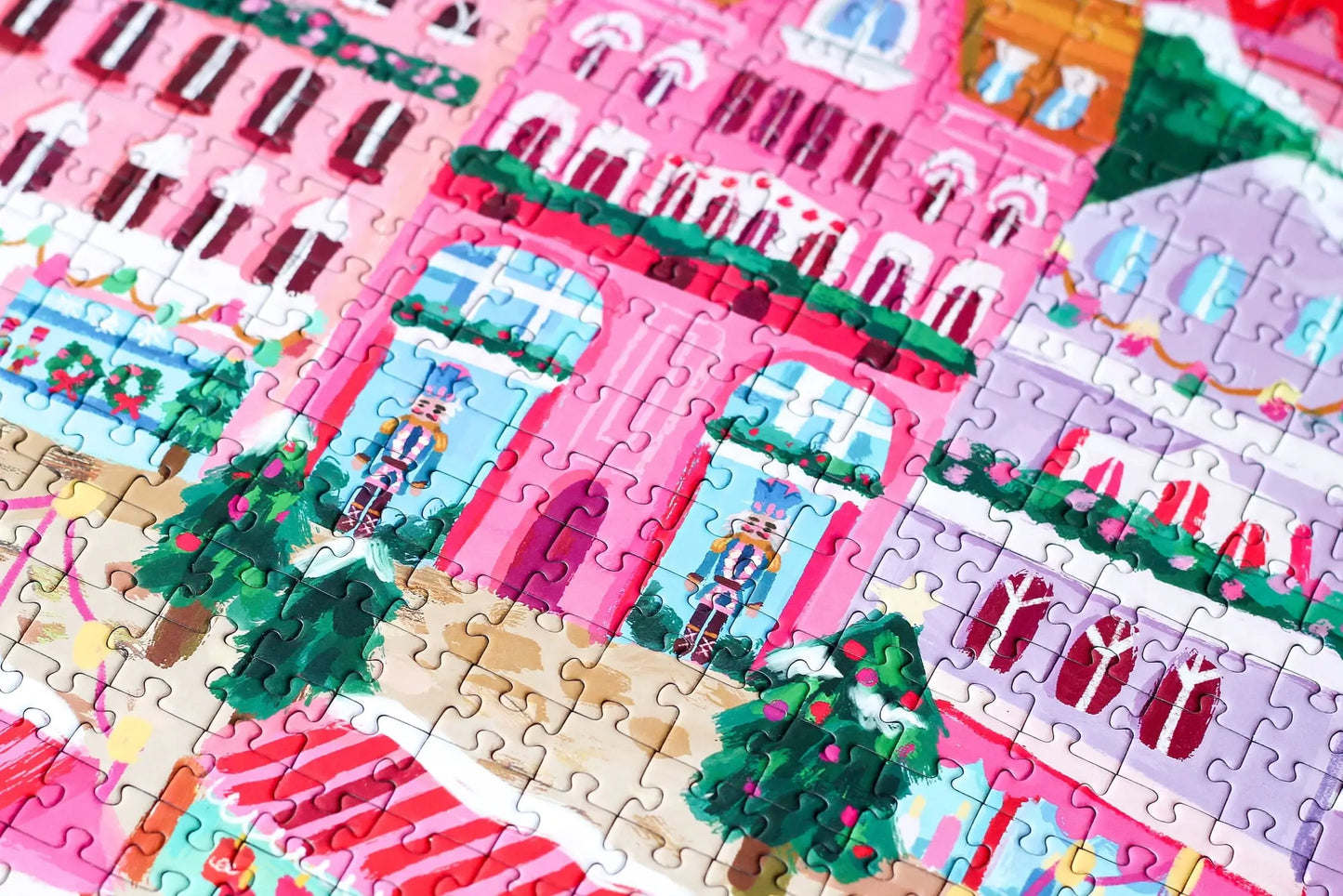 Riga Market Christmas Puzzle by Millie Putland - Piecely Puzzle