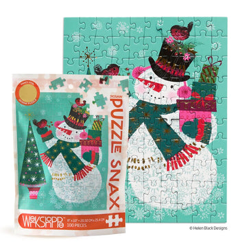 christmas mini puzzle by werkshoppe